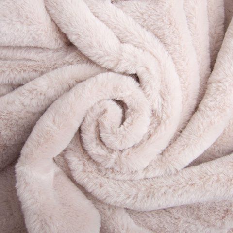 Тканина штучне хутро Кролик Крош 150 см 380 г/м2, для одягу, шуб, жилетів та інтер'єрного декору сірий беж 04-20934*004 фото