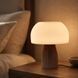 Дизайнерський світильник Boldness Cocoon Glow (з лампою Едісона), білий, червона основа 190526-01 фото 4