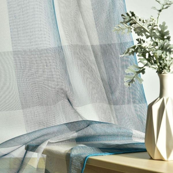 Тканина тюль мішковина Квадрат V-07 мор хвиля KLC936*002 фото