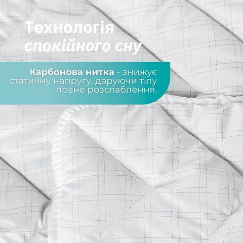 Ковдра всесезонна Antistatic Sleep 200х220 см IDEIA гіпоалергенна антистатична тканина 8-36056 фото
