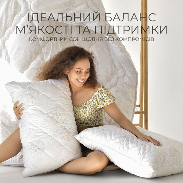Набор подушек 2 шт Air Dream Classic IDEIA 50х70 см с молнией + ПОДАРОК дополнительный наполнитель троянда 8-35553*001 фото