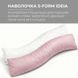 Наволочка для подушки S-Form 40х130 см пудра 08-13230*009 фото 2