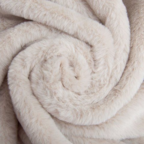 Ткань искусственный мех Кролик Крош 150 см 380 гр/м2, для одежды, шуб, жилетов и интерьерного декора пепел 04-20934*008 фото