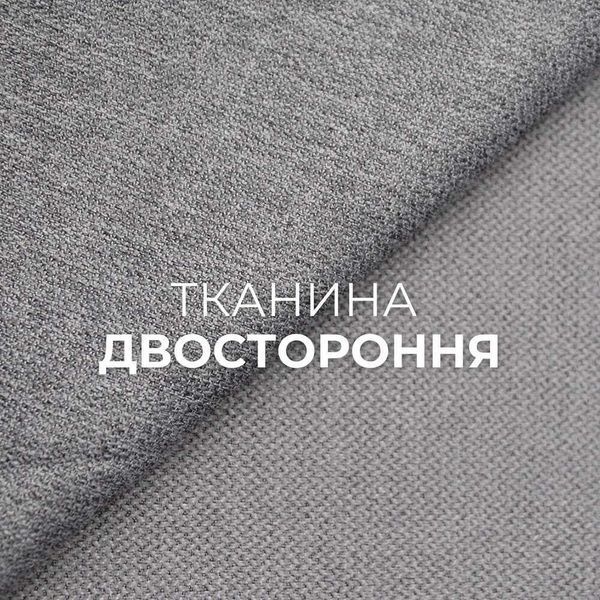 Тканина шторна двостороння California IDEIA, 300 см, 260 г/м2, портьєрна, для штор, штори, портьєри, гардини V-42 димка KLC2022*010 фото