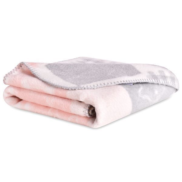 Плед детский хлопок BABY ТM PAPAELLA 90х120 см котик розовый 8-29918*014 фото