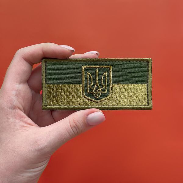 Набір шевронів на липучці Прапор України 2 шт. 800029501 фото