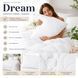 Набор постельный Cloud Dream евро IDEIA одеяло 200х220 + 2 шт подушки 50х70 белый, искусственный пух 8-36026*001 фото 6