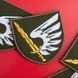 Шеврон на липучці 79-та окрема десантно-штурмова бригада Крило 7,2*7 см хакі 800029697*001 фото 3