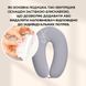 Подушка для вагітних і годування 30х190 см SeiDesign трикотаж гіпоалергенна, наволочка з бавовни на блискавці сірий-беж 8-36178*003 фото 5