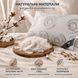 Подушка для сну пухова Natural пух 30% і 70% перо, бавовна 70х70 см 8-12152 фото 5