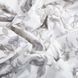 Ткань бязь ранфорс для постельного белья, хлопок, 130 гр/м2, 240 см 6.19975/33 Цветущая яблоня серая 04-18780*238 фото 3