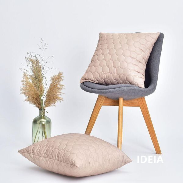 Набор подушек 2 шт декоративных IDEIA Silhouette 50х50 беж 8-35506*001 фото
