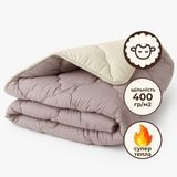 Одеяло шерстяное Woolly 140х210 см IDEIA 400 гр/м2 зимнее, теплое, натуральное, овечья шерсть 8-36217 фото