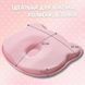 Подушка ортопедична дитяча BabyComfort PAPAELLA 27&times;22&times;3 см з ефектом пам'яті, у формі ведмедика рожева 8-35862*001 фото