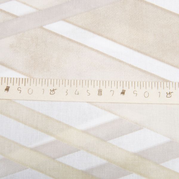 Ткань бязь ранфорс для постельного белья, хлопок, 130 гр/м2, 240 см 8.28909/21 Ромб беж 04-18780*198 фото