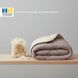Одеяло шерстяное Woolly 200х220 см IDEIA 400 гр/м2 зимнее, теплое, натуральное, овечья шерсть 8-36219 фото 2