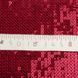 Ткань трикотаж пайетки 140 см 195 гр/м2, для вечерних платьев, костюмов, юбок и сценической одежды бордо 04-20870*007 фото 5