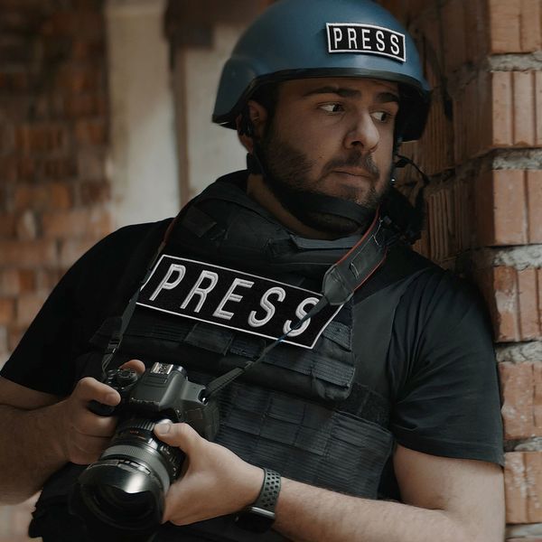 Шеврон нашивка на липучке для журналистов PRESS ПРЕССА, вышитый патч 8х25 см 800029419 фото