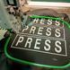Шеврон нашивка на липучке для журналистов PRESS ПРЕССА, вышитый патч 8х25 см 800029419 фото 8