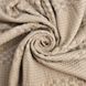 Тканина вафельна Піке Tencel IDEIA 240 см 240 г/м2, віскоза, натуральна, для рушників, халатів, пледів, моко 04-20973*003 фото 1