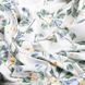 Ткань бязь ранфорс для постельного белья, хлопок, 130 гр/м2, 240 см 9.27731/16 Вьюнок Petrol 04-18780*185 фото 3
