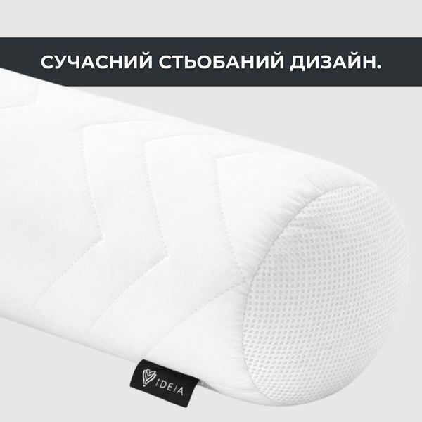Подушка валик NORDIC COMFORT 15*40 см білий 8-34691*001 фото