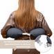 Подушка для кормления диванчик 60х70х16 см хлопок антиалергенная, для удобства мамы, с молнией т/серая 8-36177*004 фото 3