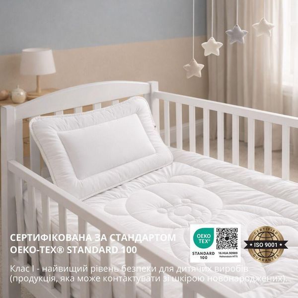 Набір дитячий Ведмедик ковдра 100х135 см та подушка 40х60 см 8-12824 фото