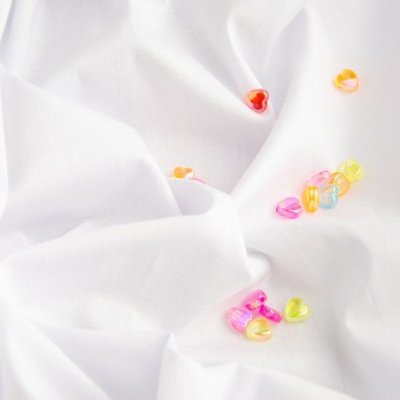 Ткань поплин cotton IDEIA 120 г/м2 140 см натуральная хлопковая ткань с эластаном для одежды и текстиля 04-21018*001 фото