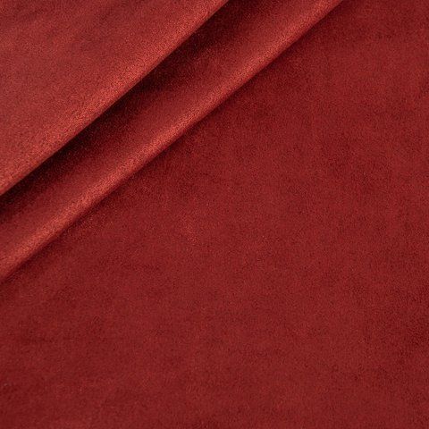 Ткань трикотаж Замша Порту темний терракот 04-20083*017 фото