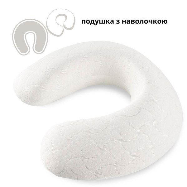 Подушка рогалик для подорожей MEMORY FOAM 30х40 см 8-6352 фото