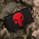 Набор шевронов 2шт с липучкой PUNISHER Череп красный, вышитый патч 5х8 см 800029806 фото 10