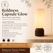 Дизайнерський світильник Boldness Capsule Glow (з лампою Едісона), білий, темне дерево основа 170526-01 фото 2
