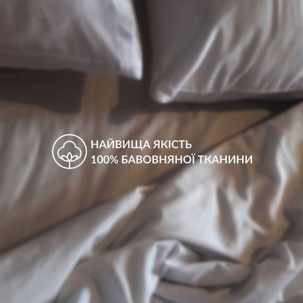 Підковдра 200x220 см сатин бавовна натуральний TM IDEIA в упаковці пудра v-30 8-35313*003 фото