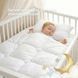 Ковдра дитяча у ліжечко 100х135 см Soft PAPAELLA штучний пух, гіпоалергенна, супер м'яка тепла 8-11863*002 фото 3