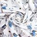 Ткань бязь ранфорс для постельного белья, хлопок, 130 гр/м2, 240 см 5,27594/7 Трактор синий 04-18780*218 фото 1