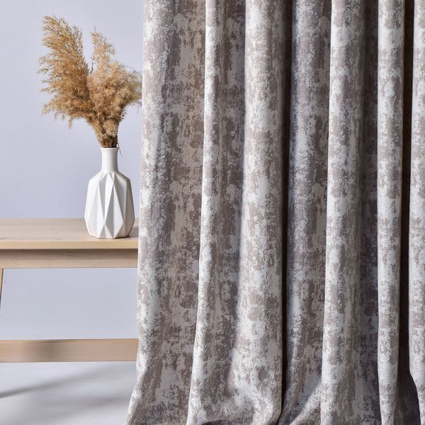 Ткань портьерная однотонная Фонлук Leopar Soft, 285 см, 280 гр/м2, шторная ткань, ткань для штор, шторы 94860*006 фото