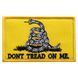 Набор шевронов 2 шт с липучкой Змея Don't Tread On Me 5х8 см, вышитый патч 800029924 фото 9