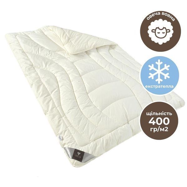 Одеяло Wool Premium двойное шерстяное зимнее 140х210 см пл.400 гр/м2 8-11535*001 фото