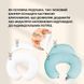 Подушка для кормления диванчик 60х70х16 см хлопок антиалергенное волокно, для удобства мамы, с молнией мята 8-35409*004 фото 9