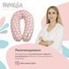 Подушка для беременных и кормления ТМ PAPAELLA 30х190 см + карабин горошек зелений 8-31885*002 фото 3