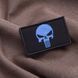 Набір шевронів 2 шт. з липучкою PUNISHER Череп Каратель синій, вишитий патч 5х8 см 800029918 фото 6
