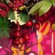 Ткань полотенечная вафельная Merry Christmas, 150 см, 160 гр/м2, вишневая 128023 фото 5