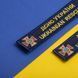 Шеврон нашивка на липучке ДСНС Украины 2,5х12,3 см, вышитый патч золото 800029979*002 фото 3