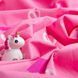Ткань бязь ранфорс для постельного белья, хлопок, 130 гр/м2, 240 см 25080075/8 Барби розовая 04-18780*252 фото 4