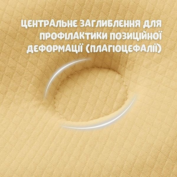 Подушка ортопедична дитяча BabyComfort PAPAELLA 27х22х3 см з ефектом пам'яті з наволочкою 8-36170 фото