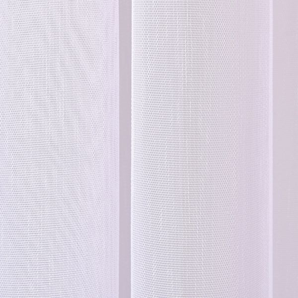 Тканина тюль однотонний рогожка Lilin, 330 см, 56 гр/м2 V-BE020 white KLC5000-330*001 фото